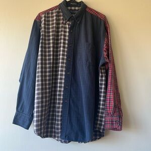 Men’s vintage Britches great out door long sleeve button up flannel in size XL